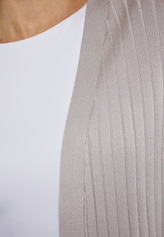 usha BLACK LABEL Knit Cardigan in Grey