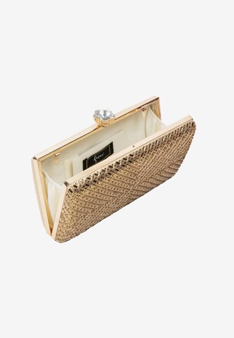 faina Clutch in Gold