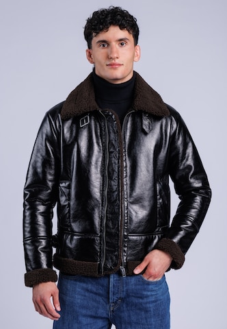 FREAKY NATION - Chaqueta de invierno ' Cool Move-FN ' en negro: frente