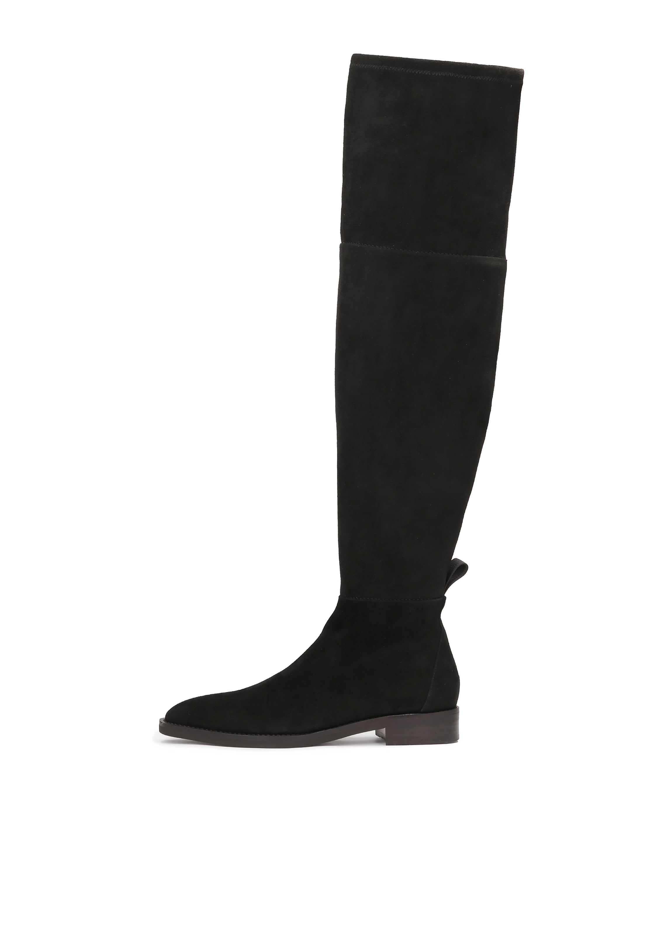 Kazar Ботфорты в Черный: спереди