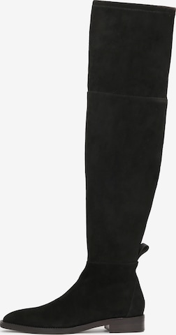 juoda Kazar Ilgaauliai batai virš kelių: priekis