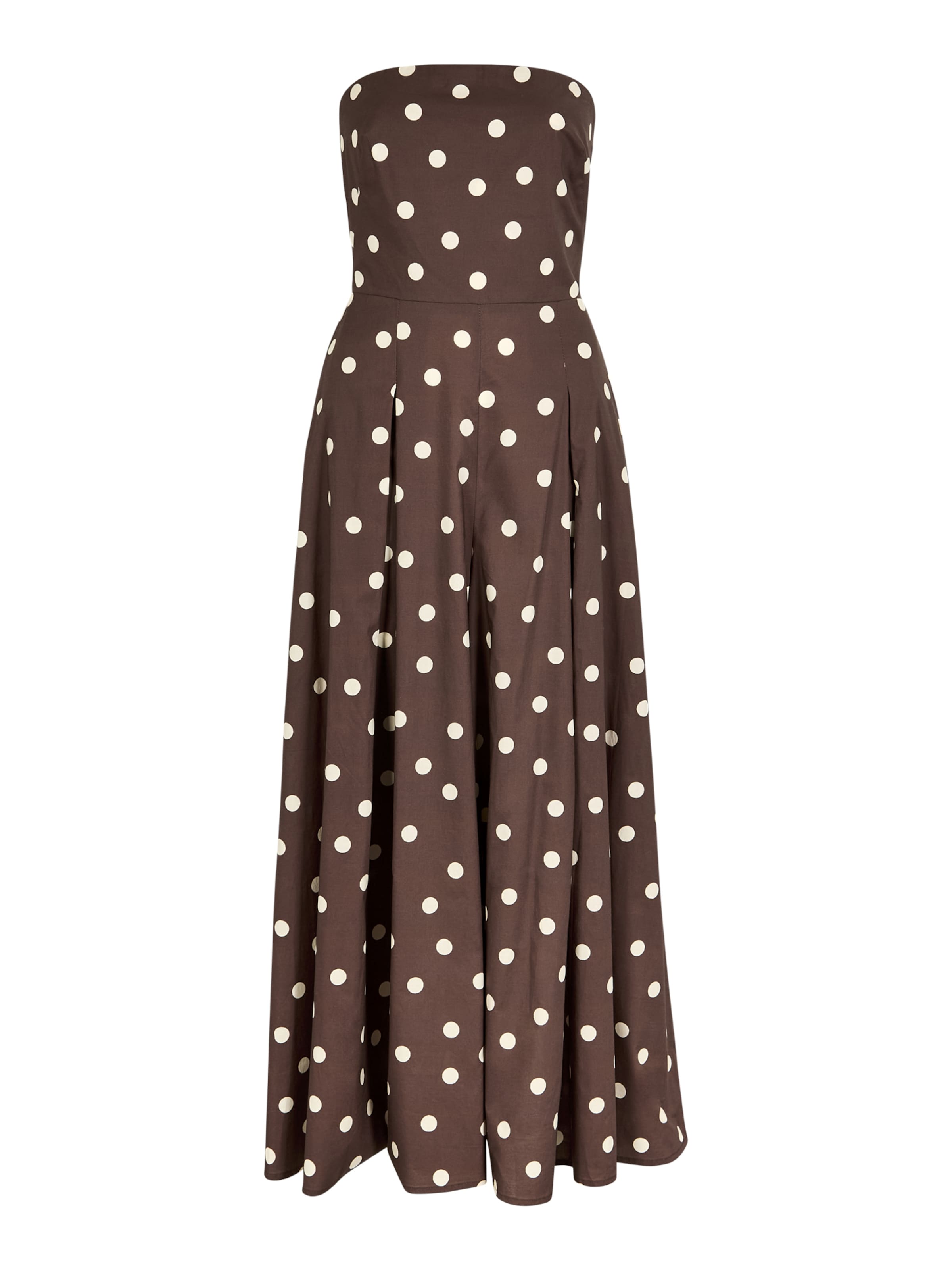 Combinaison Apricot en marron : devant