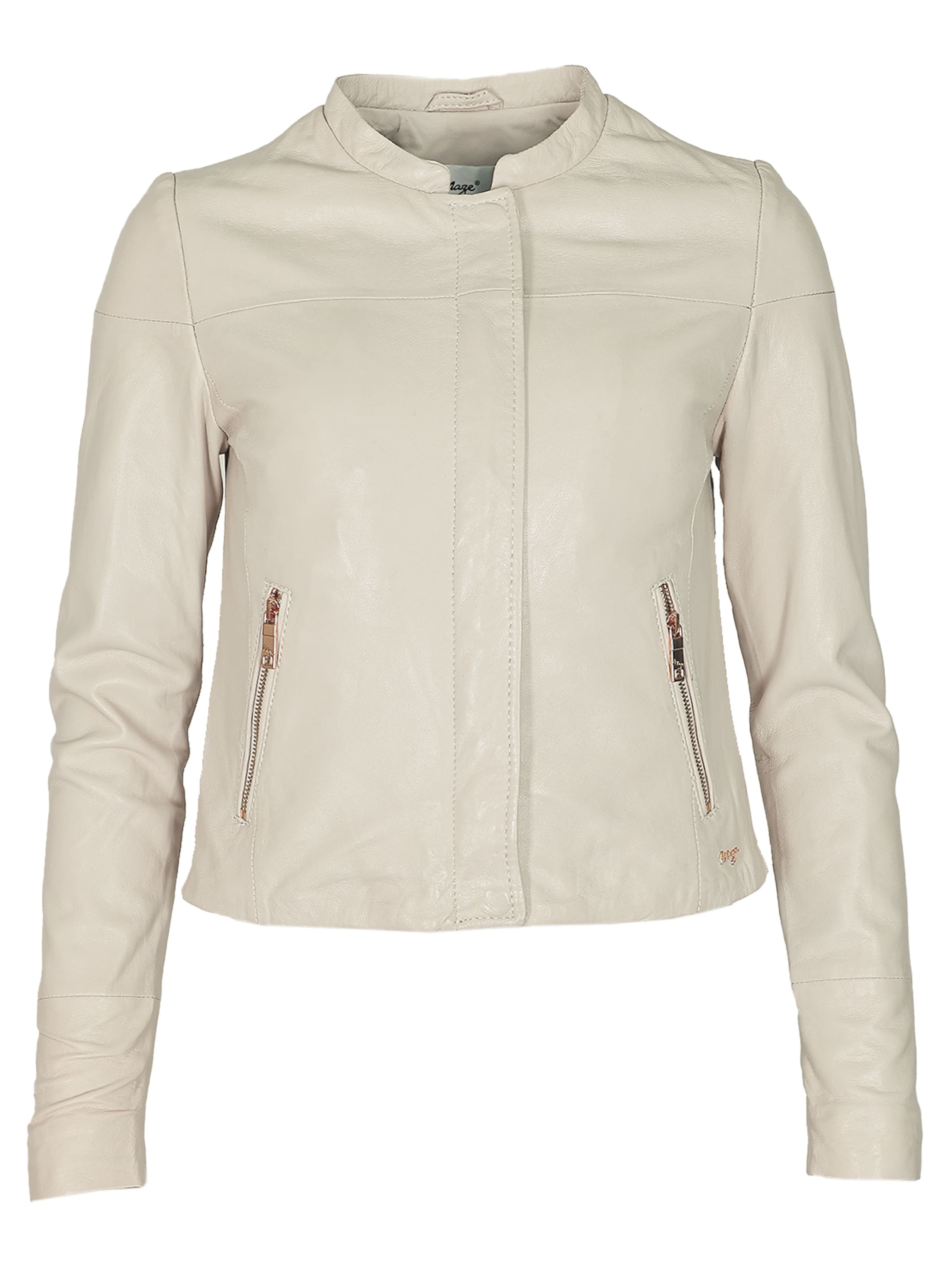 Maze Tussenjas in Beige: voorkant