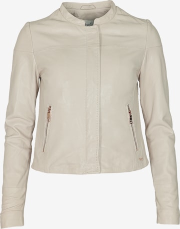 Veste mi-saison Maze en beige : devant