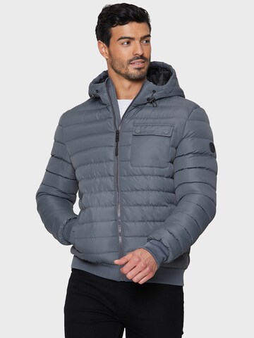 Veste mi-saison 'Bescot' Threadbare en gris : devant