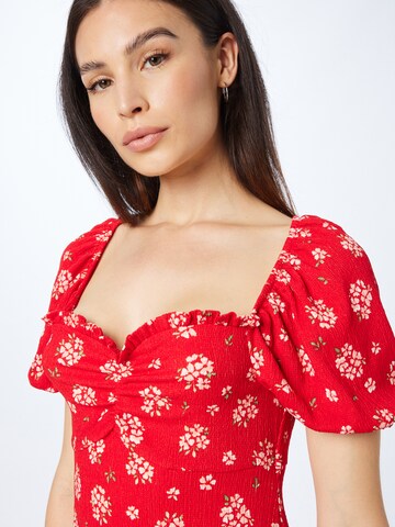 Monki Dress in Red