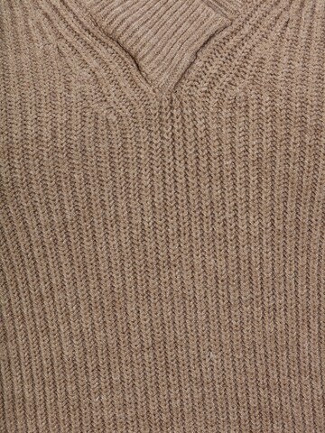 OBJECT Petite Pullover 'MALENA' in Braun