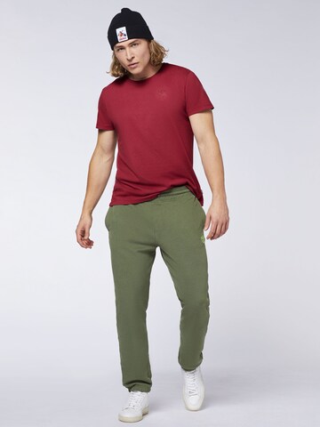 CHIEMSEE Tapered Pants in Green