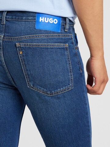 Coupe slim Jean 'Ash' HUGO en bleu