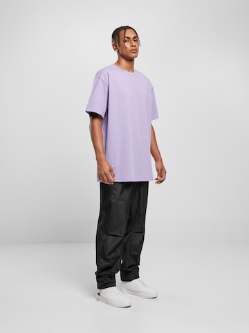 purpurinė Urban Classics Marškinėliai