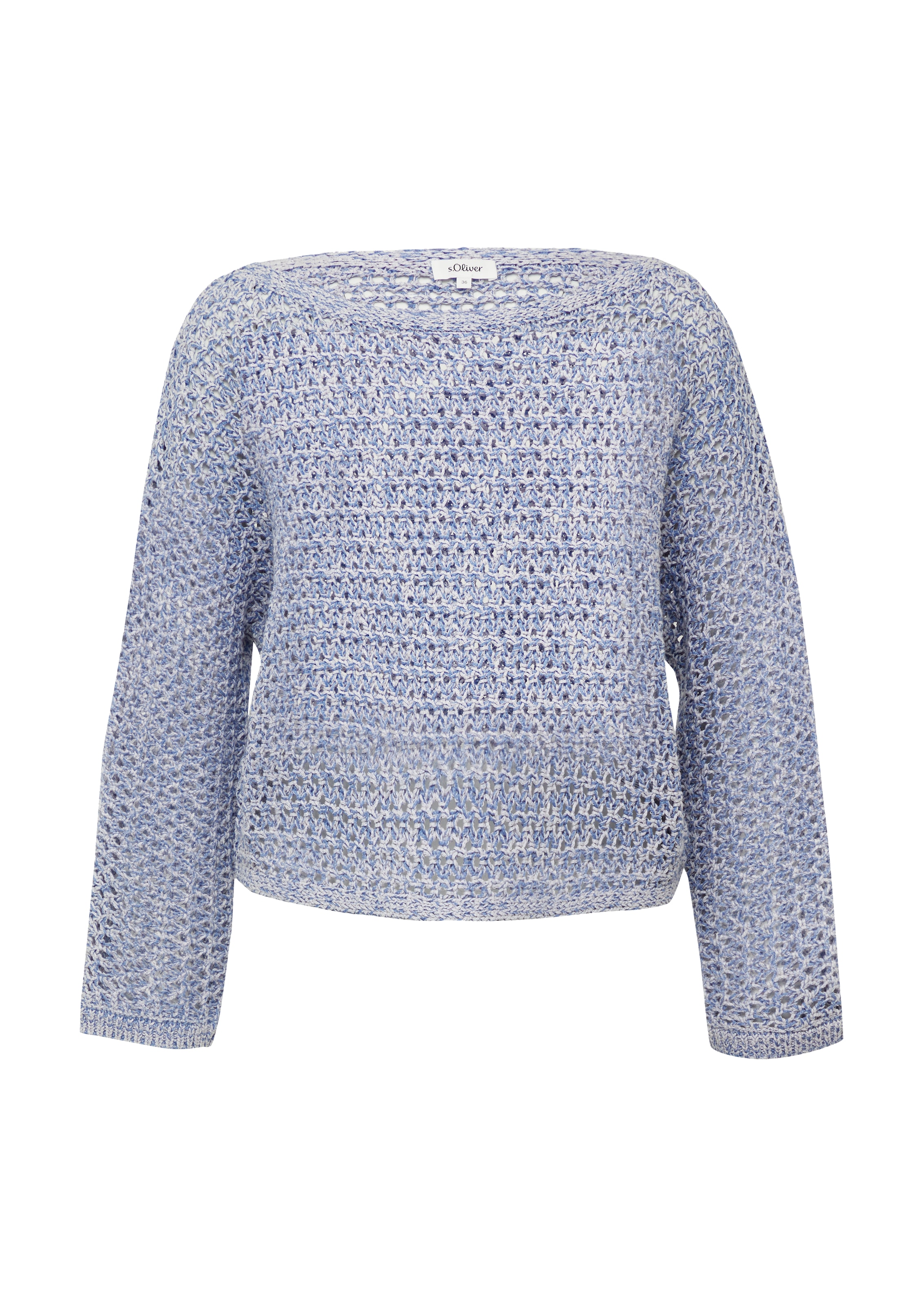 s.Oliver Pullover in Lila: Vorderseite