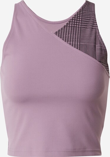 NIKE Top desportivo em baga / roxo pastel / branco, Vista do produto