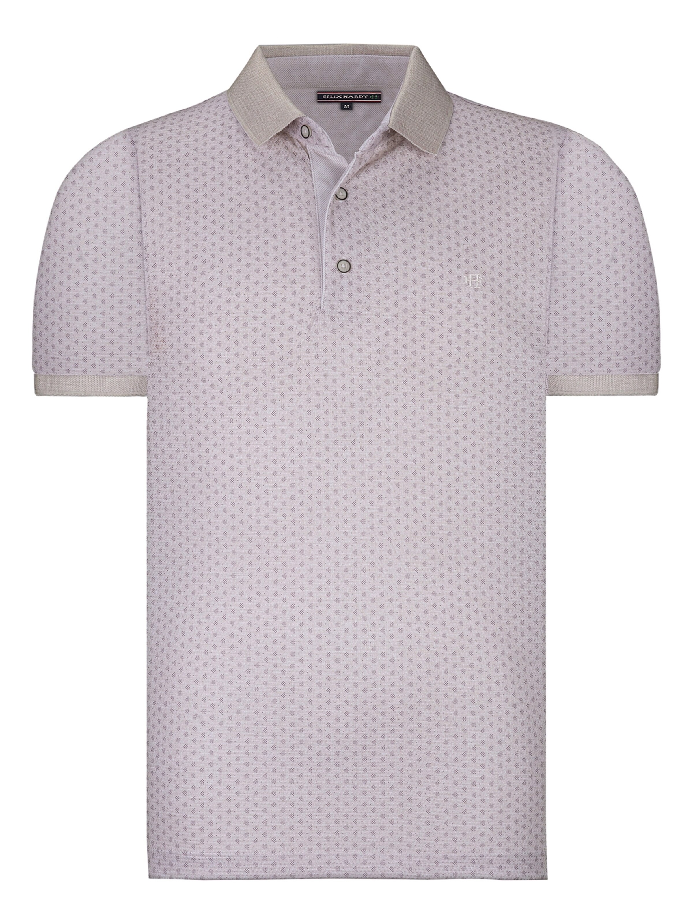 Felix Hardy Μπλουζάκι 'Nicolas' σε μπεζ: μπροστά