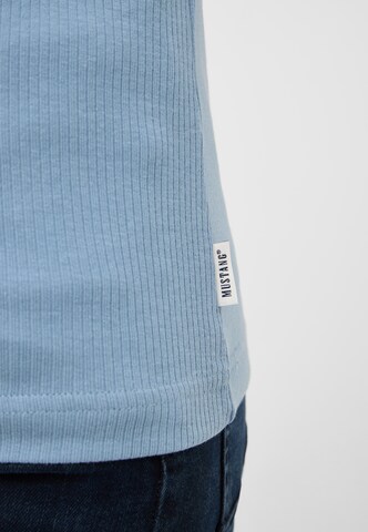 MUSTANG Shirt in Blau