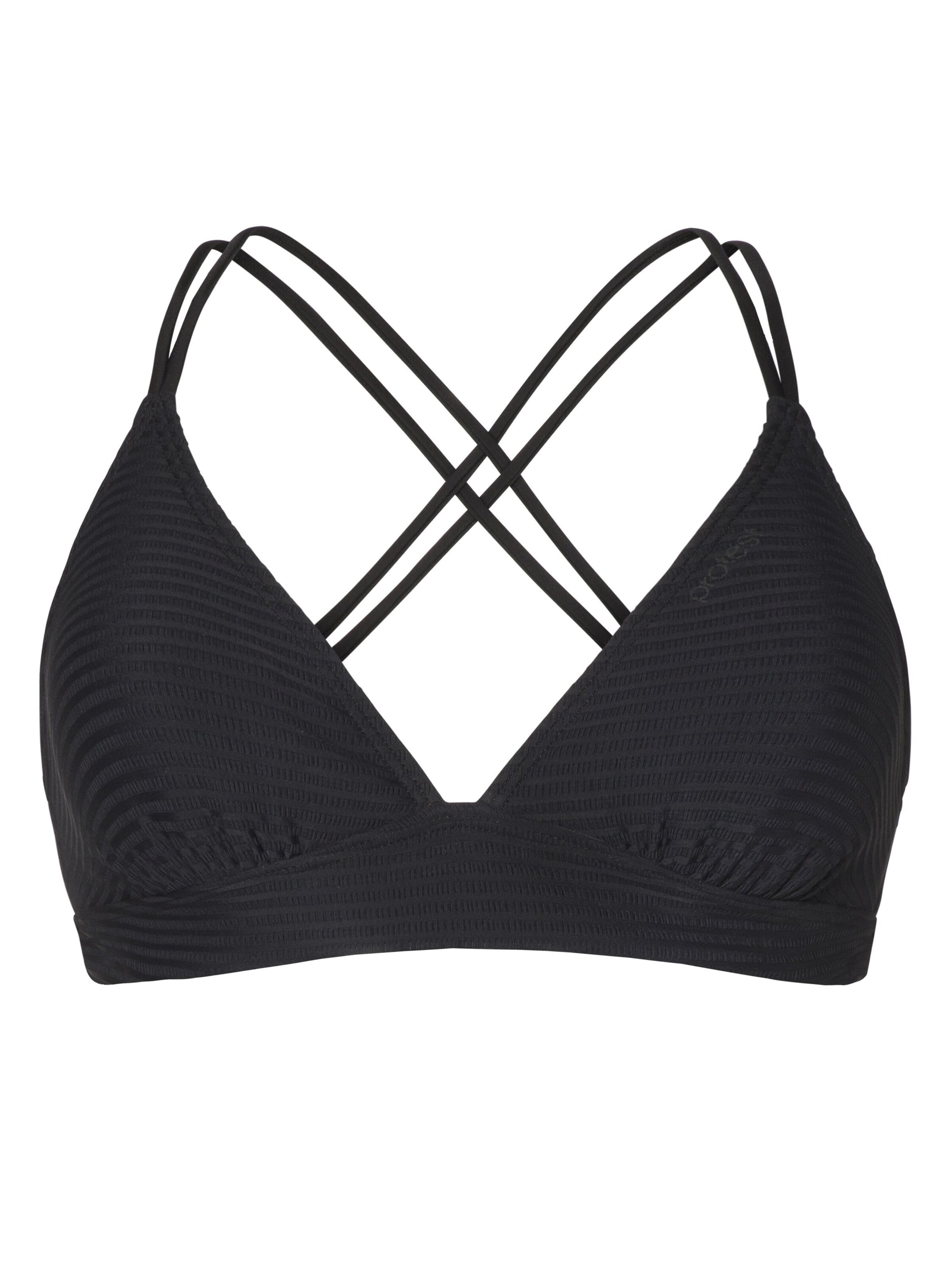 PROTEST Bikini Top 'MM PATIO' in Black: front