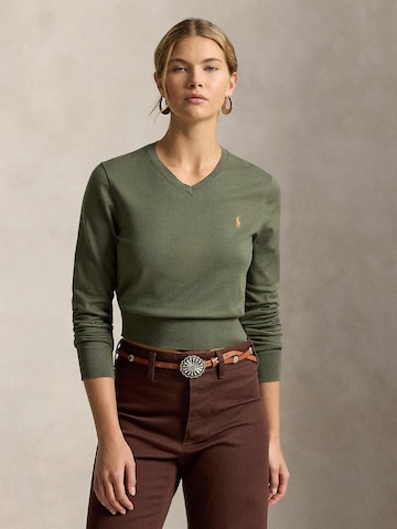 Polo Ralph Lauren Пуловер в зелено: отпред