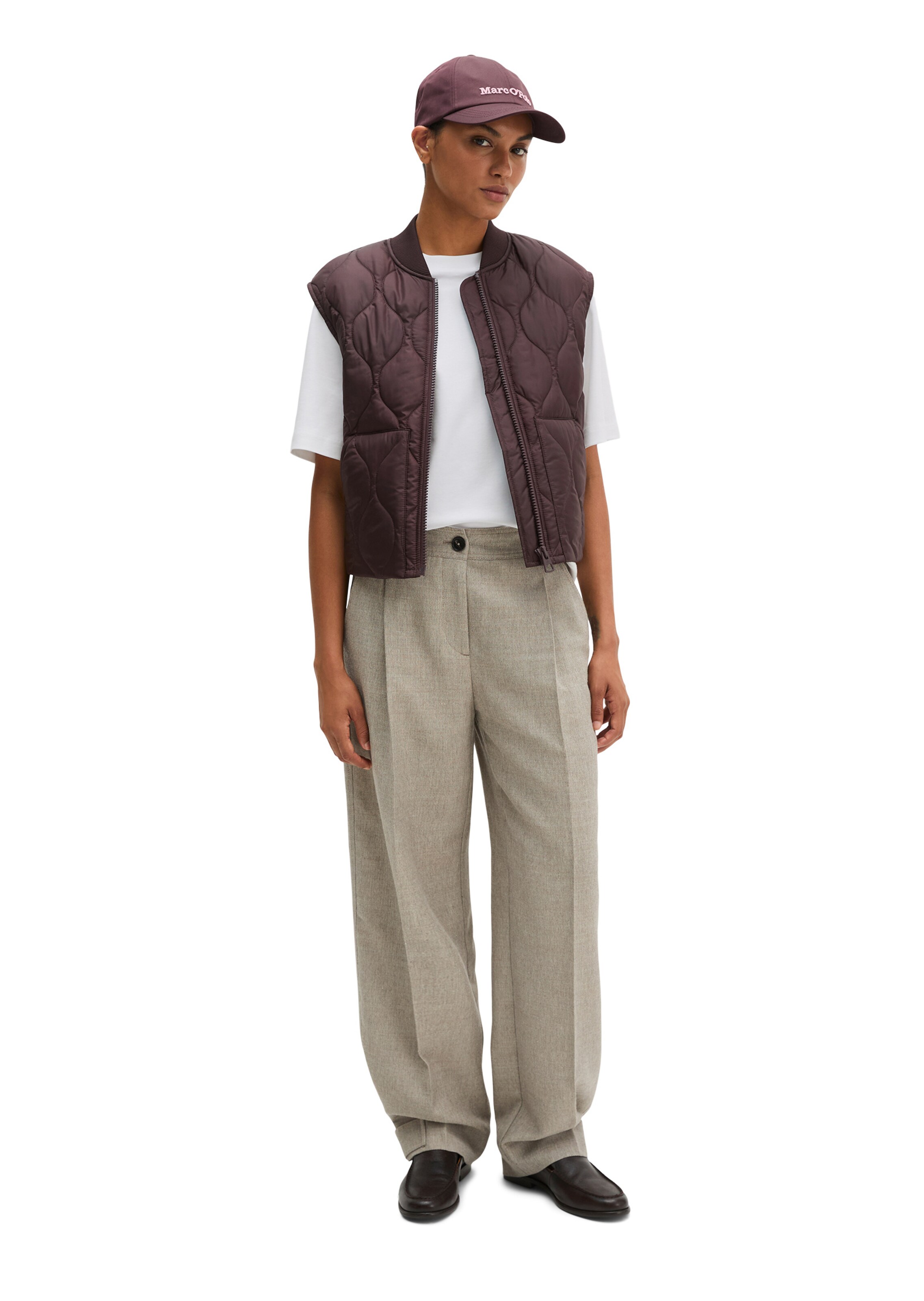 Gilet 'MOP x Function' Marc O'Polo en rouge