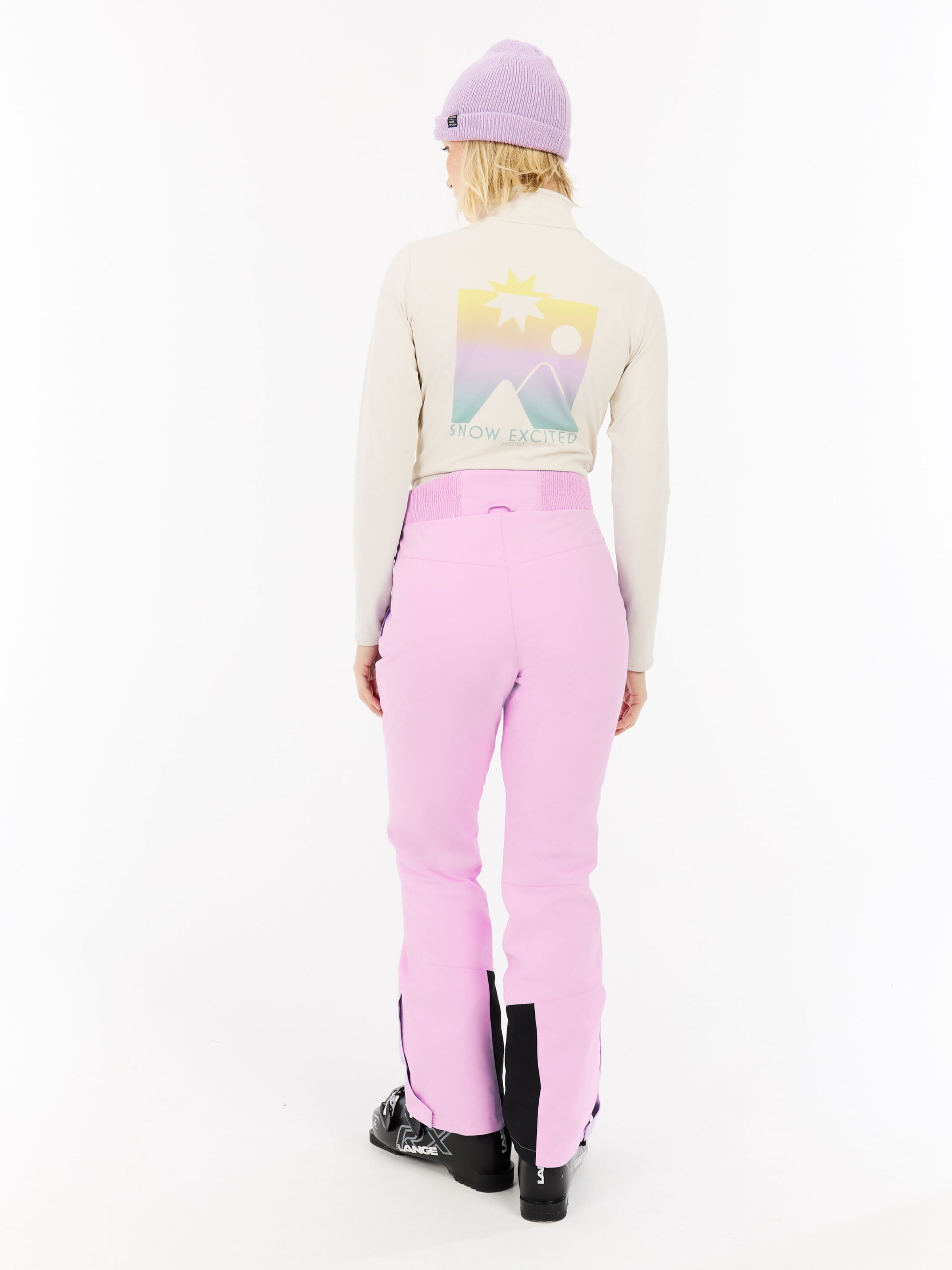 PROTEST Slim fit Workout Pants 'PRTVoleta' in Purple