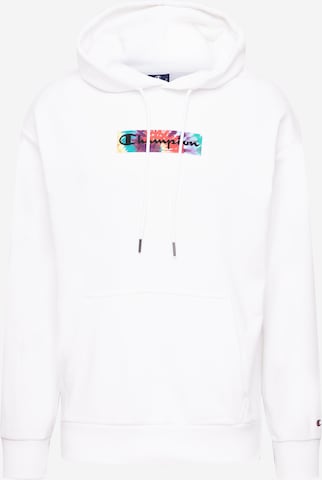 Sweat-shirt Champion Authentic Athletic Apparel en blanc : devant