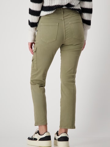 monari - Slimfit Pantalón vaquero cargo en verde