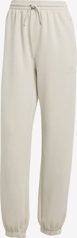 Pantalon de sport 'Designed For Training' ADIDAS PERFORMANCE en beige : devant