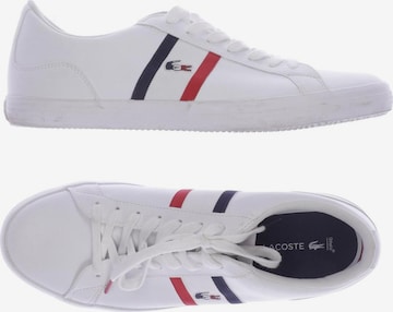 LACOSTE Sneakers & Trainers in 44 in White: front