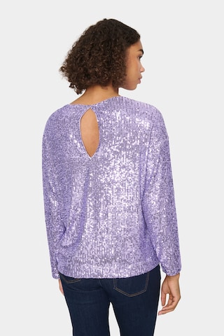 SAINT TROPEZ Blouse 'Reyana' in Lila
