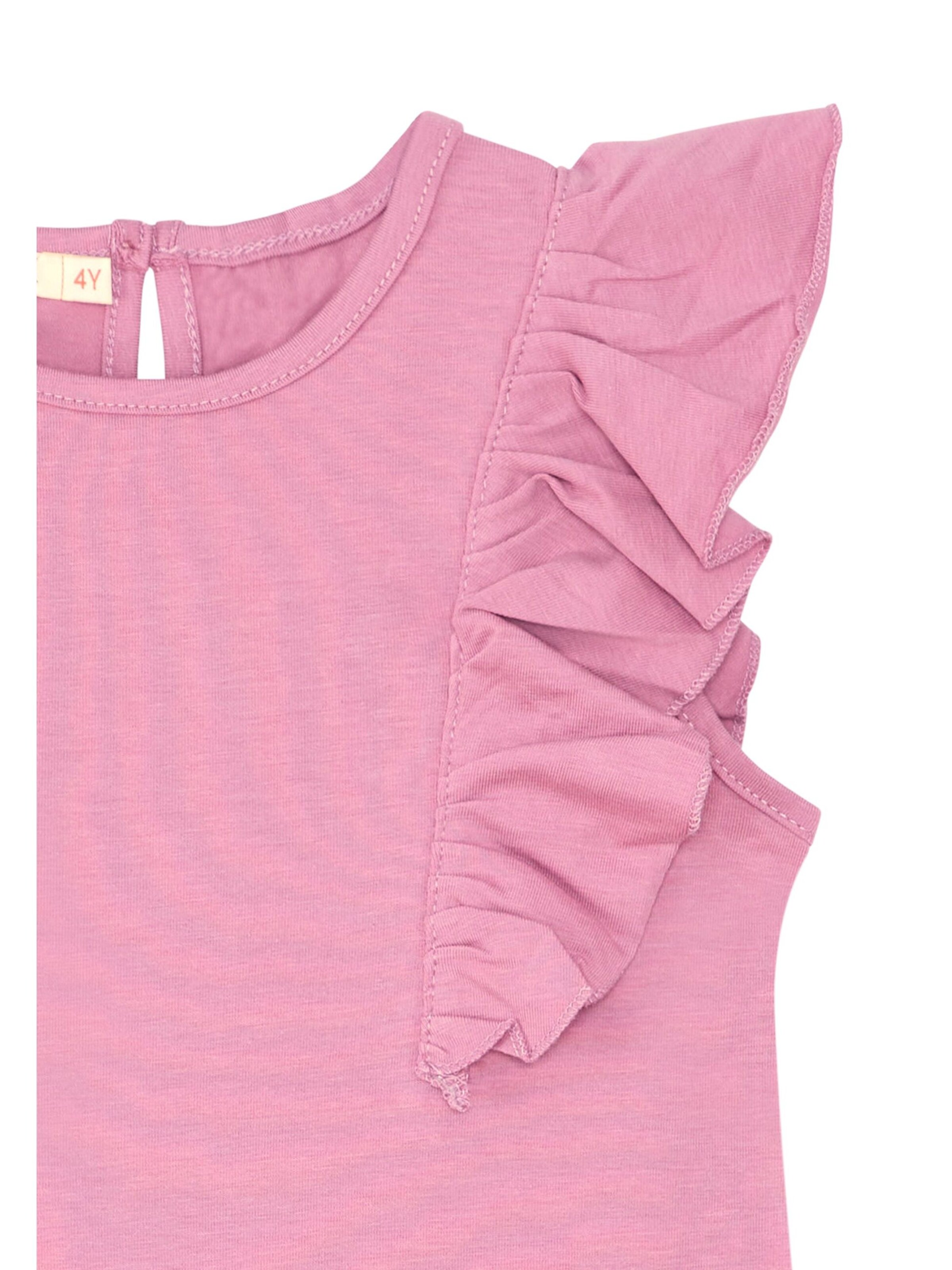 Abito 'Panda Frill' di Denokids in rosa
