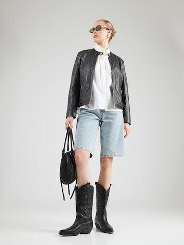 Mauritius Φθινοπωρινό και ανοιξιάτικο μπουφάν 'Mabou' σε μαύρο