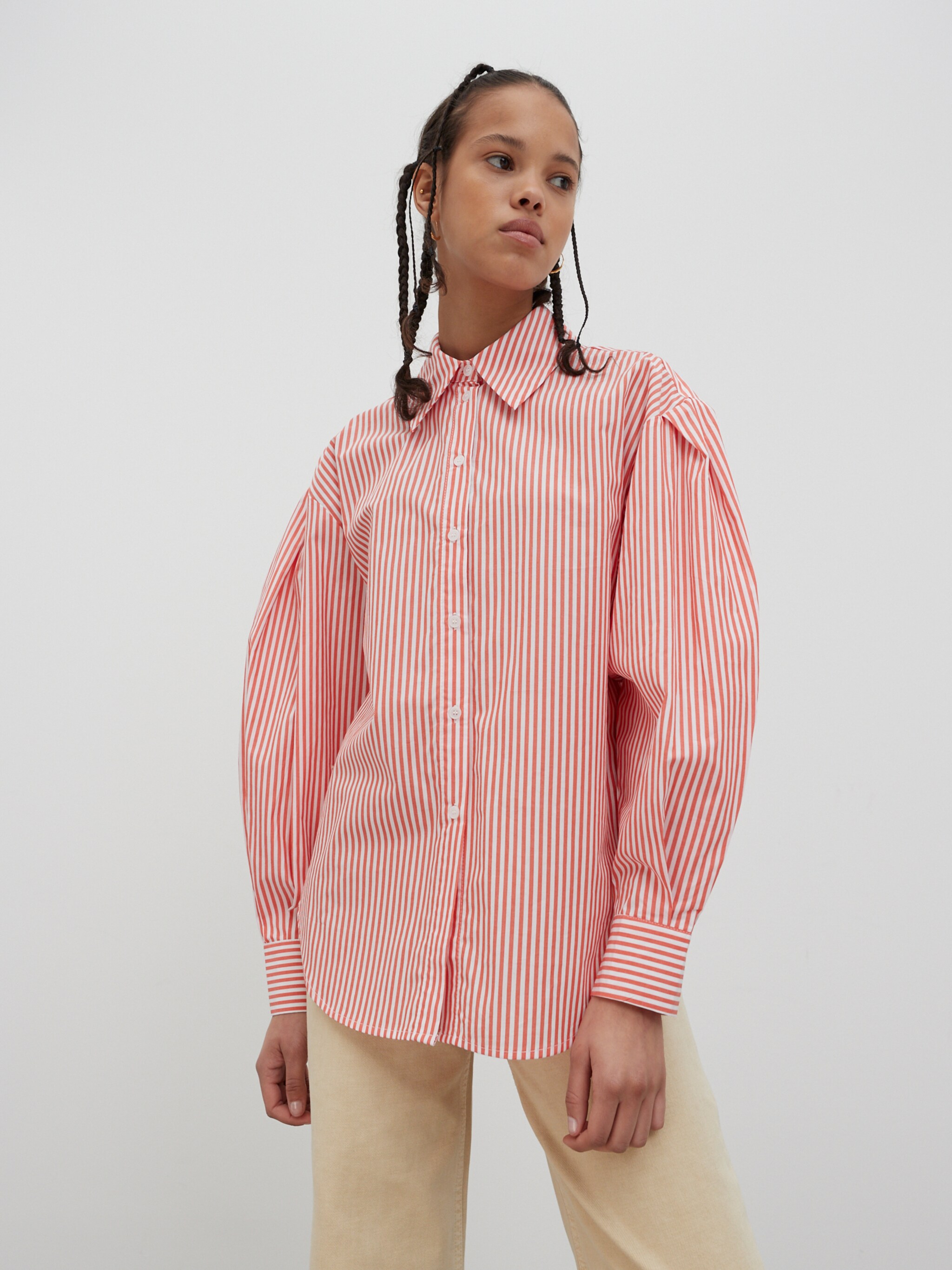 EDITED Produits Chemisier 'Jaiden' rouge