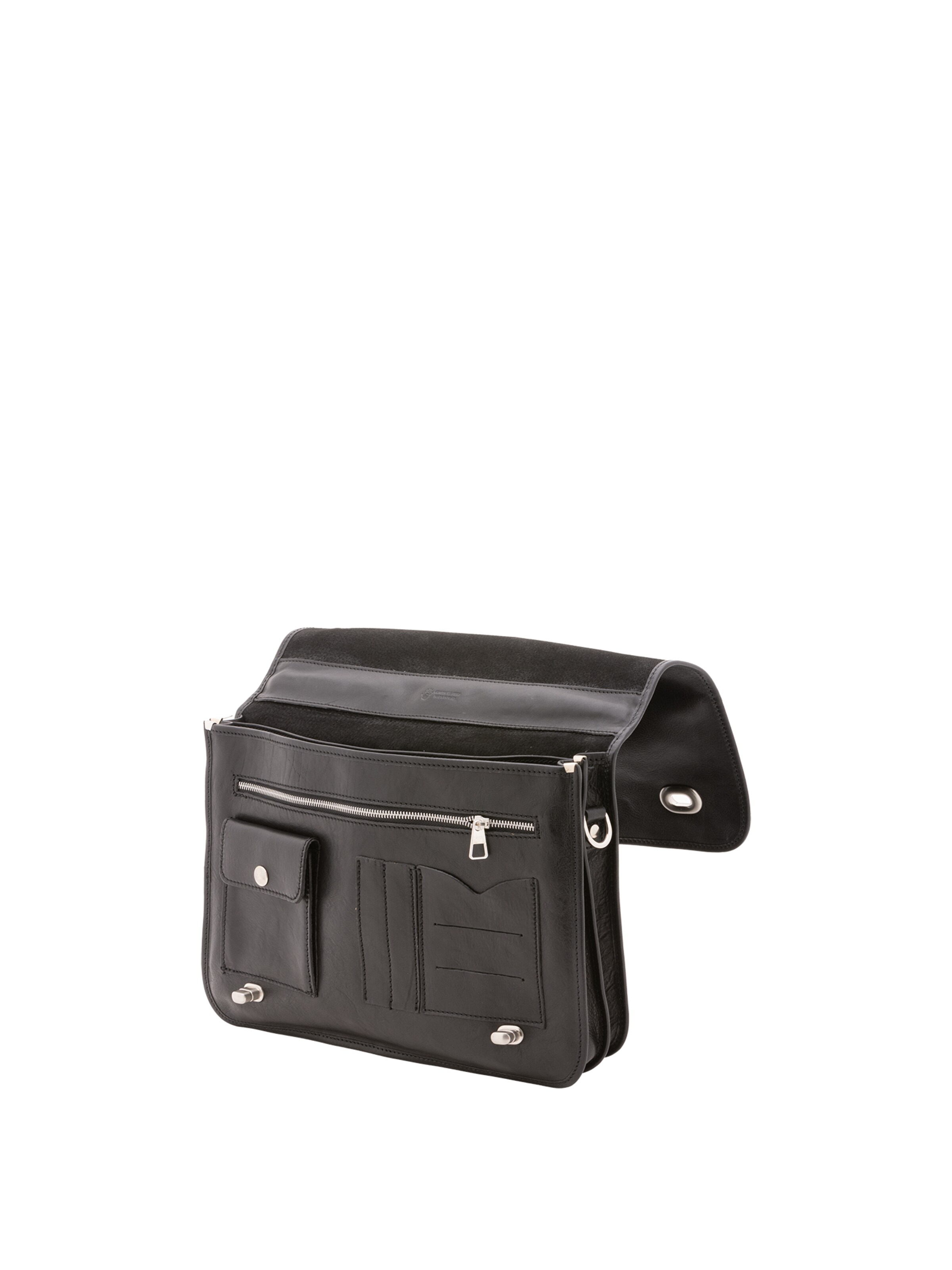 Borsa portadocumenti di Viola Castellani in nero