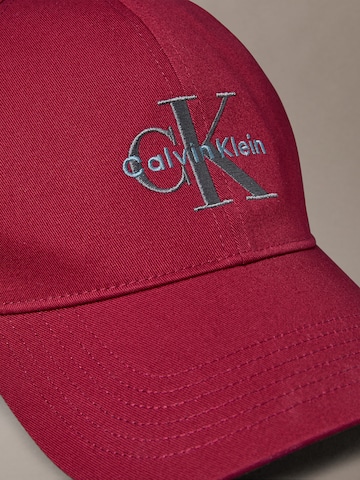 Cappello da baseball di Calvin Klein in rosso
