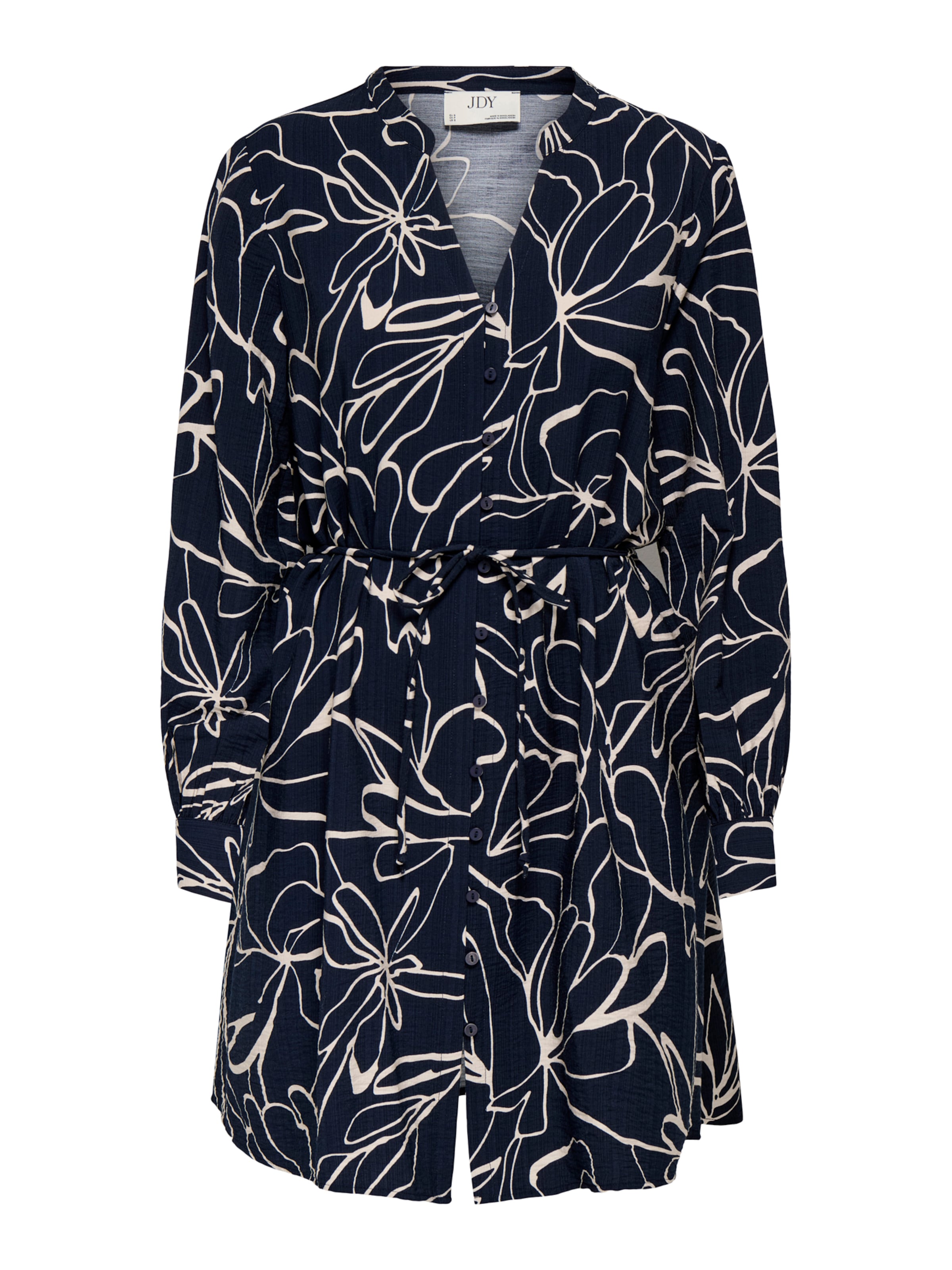 JDY Shirt Dress 'JDYVENUS' in Blue: front