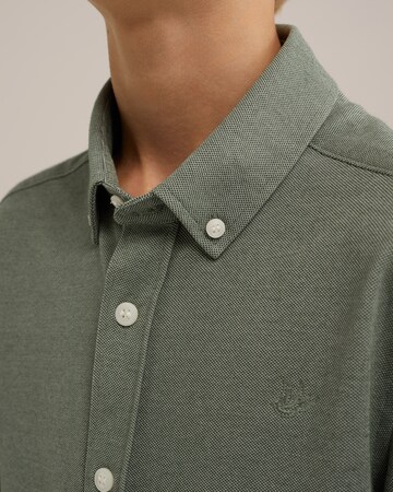 WE Fashion Regular fit Button up shirt in Green