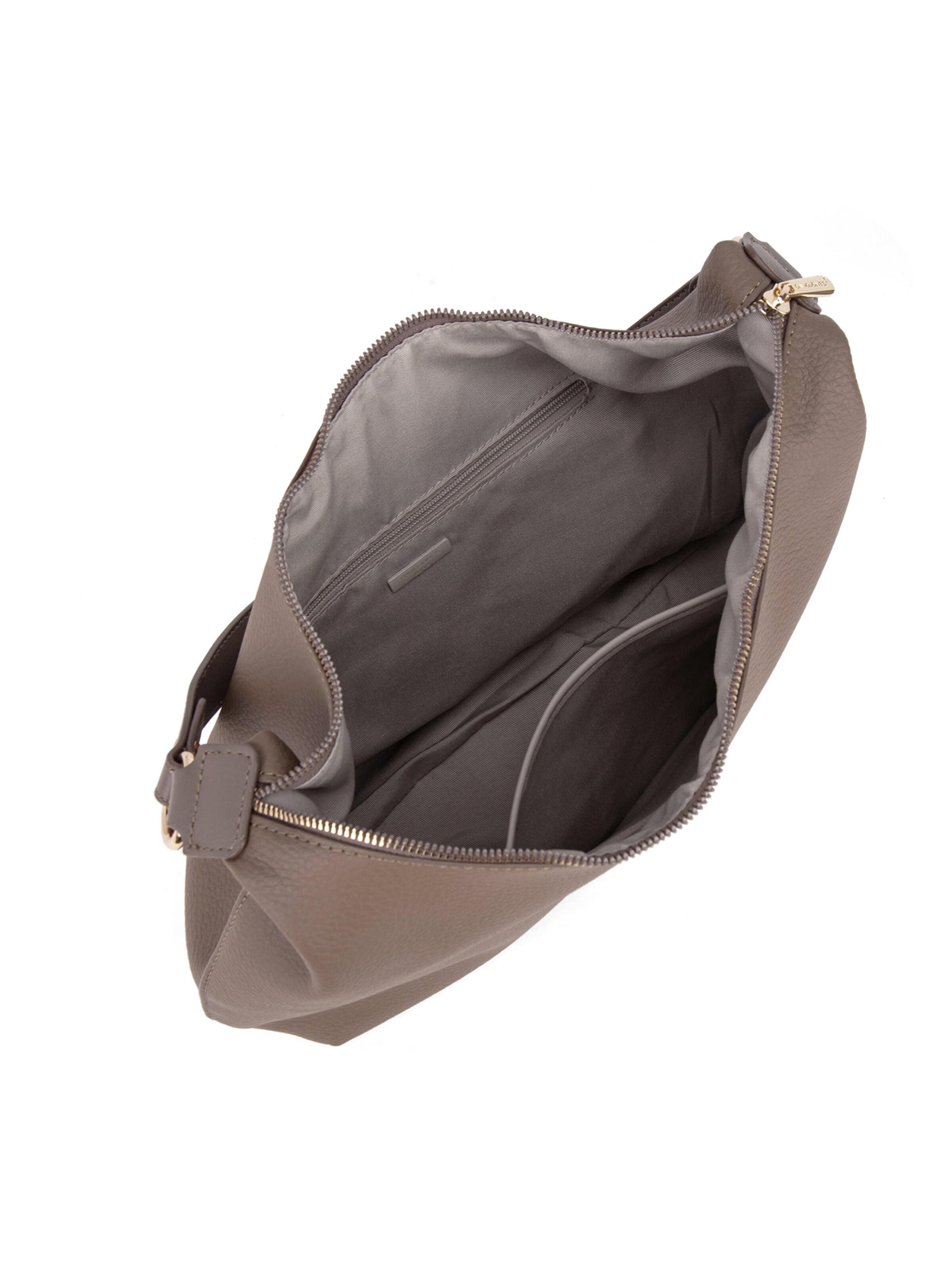 Borsa a spalla 'Borsa a Spalla Donna Pelle Vegana PU - Astrea Elite' di David Jones in grigio