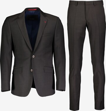 ROY ROBSON Slim fit Suit in Brown: front