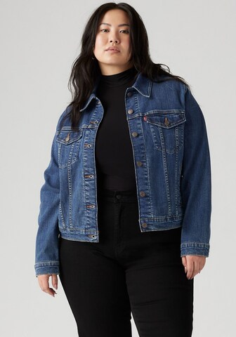 Levi's® Plus Jacke 'Original Trucker ' in Blau: Vorderseite