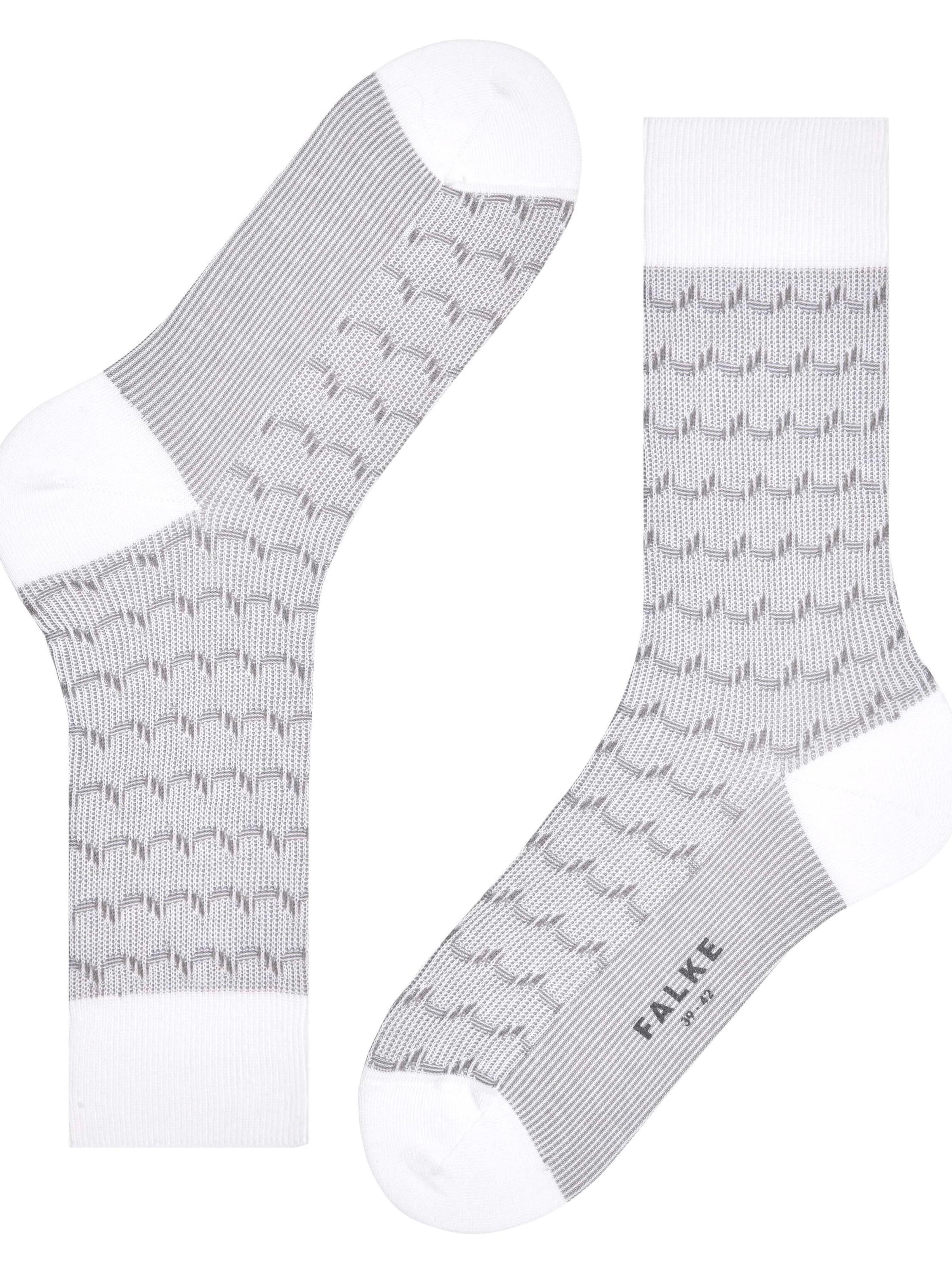 FALKE Socks 'Sea Rock' in White