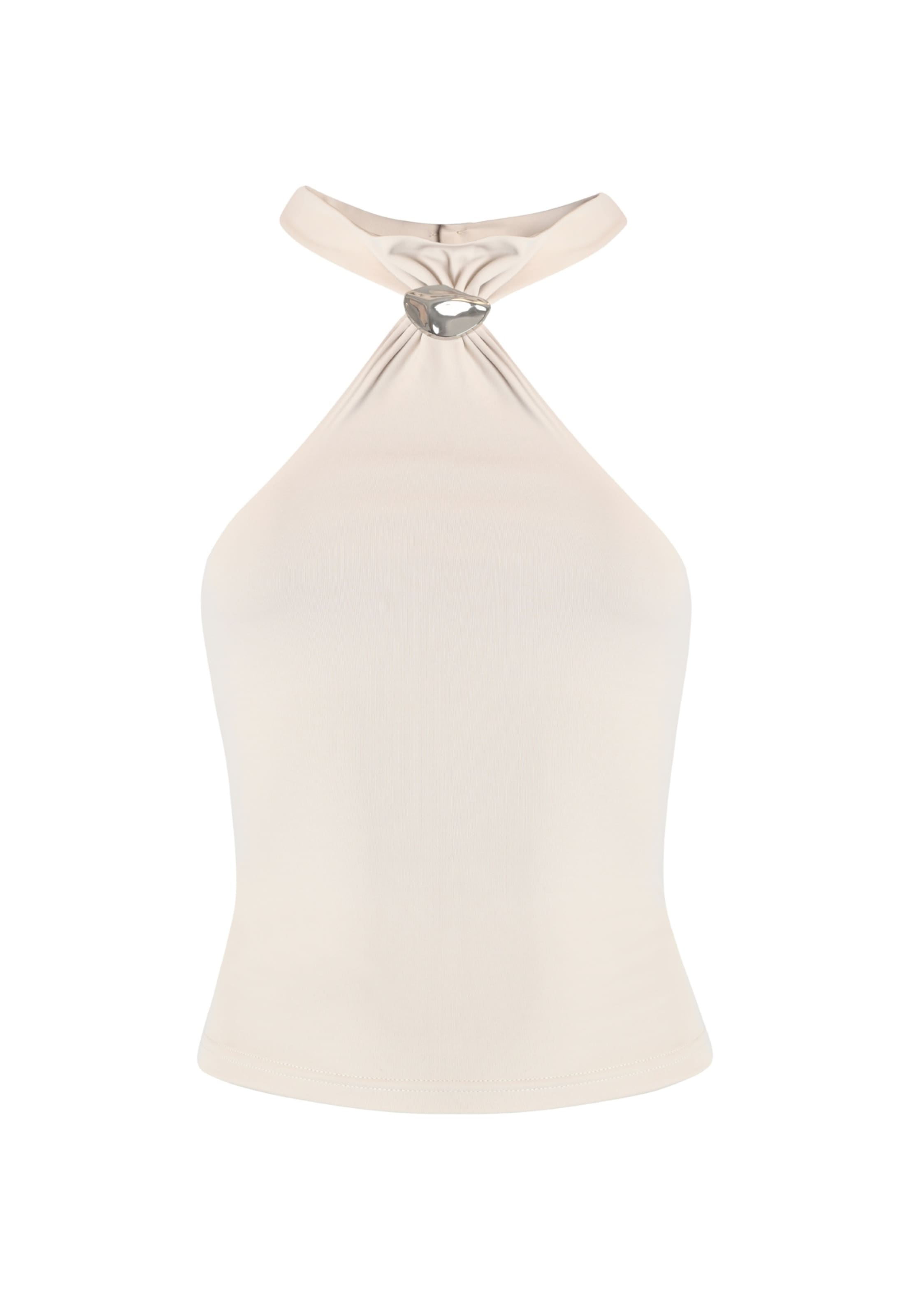 OW Collection Top 'Dione' in Beige: front