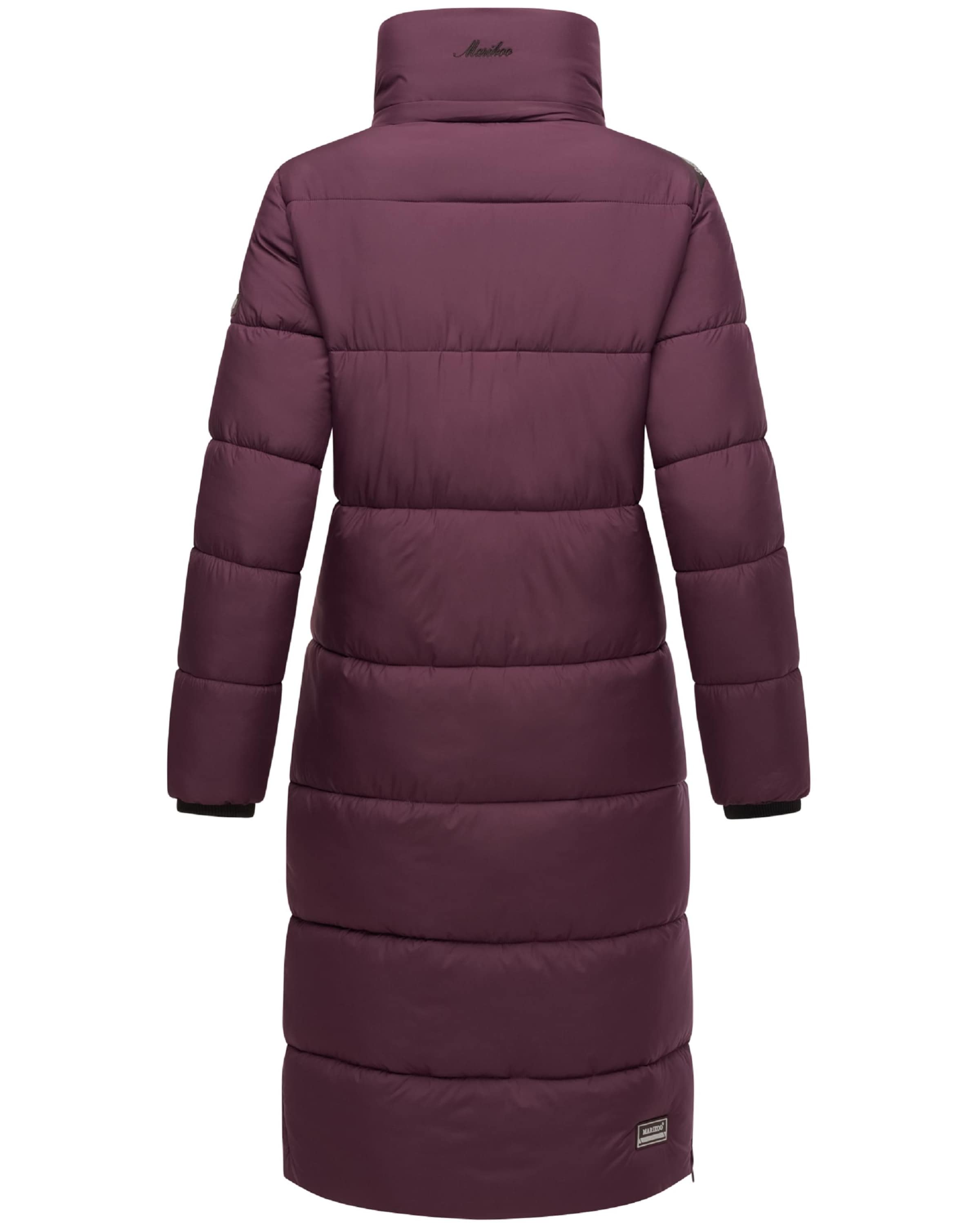 MARIKOO Winter coat 'Reliziaa' in Purple