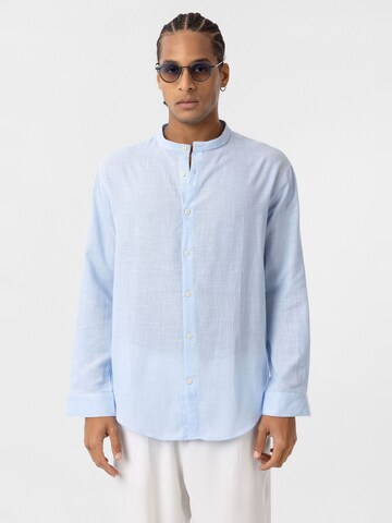 Dandalo Regular fit Button Up Shirt in Blue: front