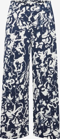 ICHI Broek 'KATE' in Blauw: voorkant