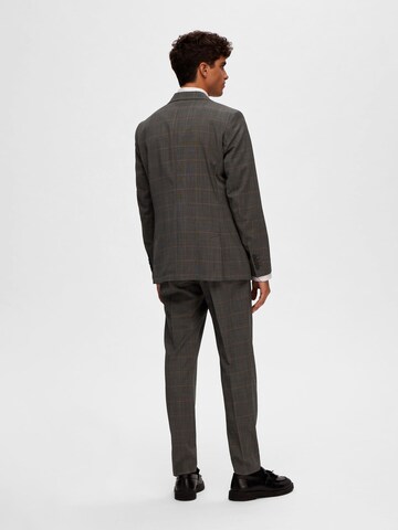 SELECTED HOMME Regular fit Suit Jacket in Grey