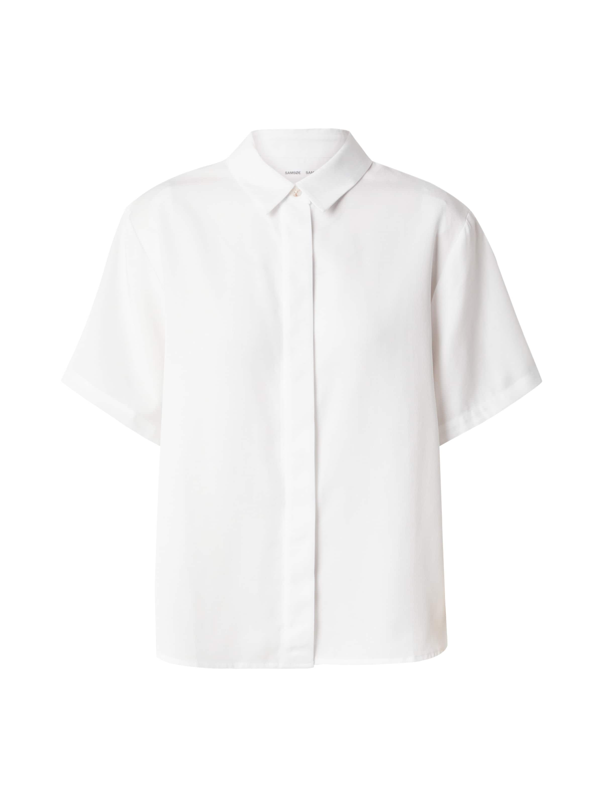 Samsøe Samsøe Pluus 'MINA', värv valge: eest vaates