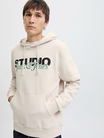 JACK & JONES Majica 'JJYUKI' | bež barva