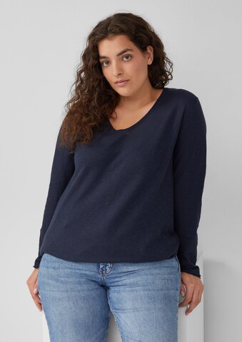 T-shirt s.Oliver en bleu : devant