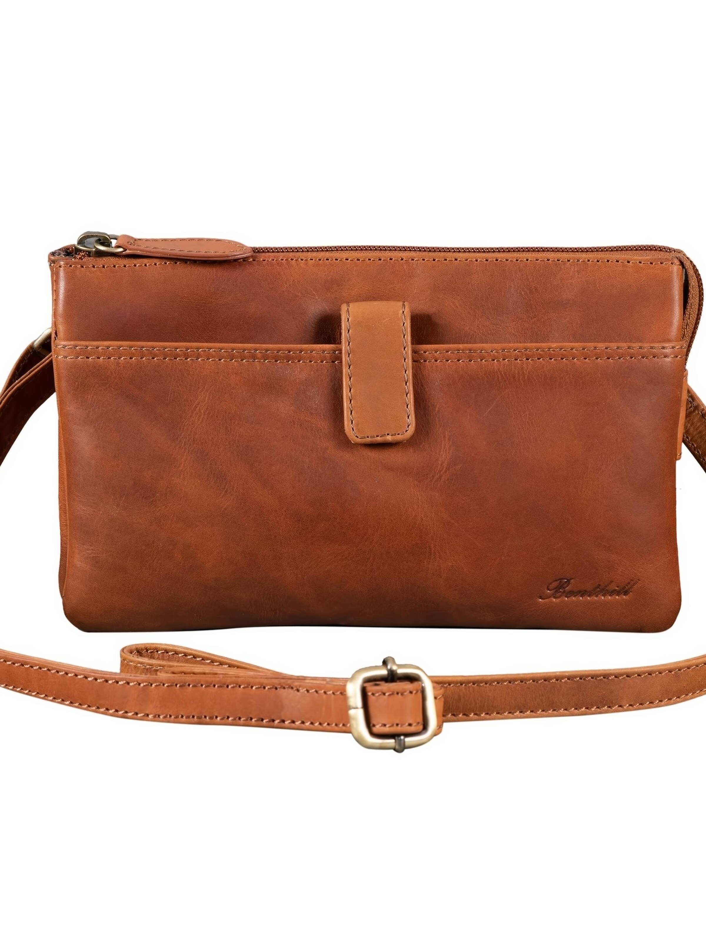 Benthill Handbag in Brown: front