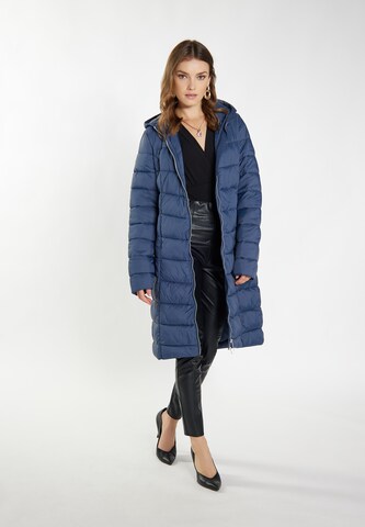 faina Wintermantel in Blauw