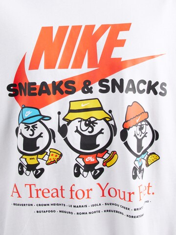 Tricou de la Nike Sportswear pe alb