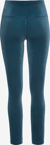 Skinny Leggings LASCANA en bleu